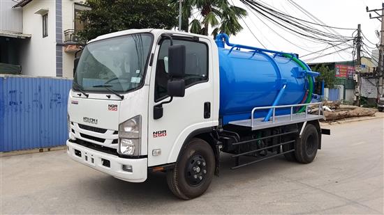 Xe hút chất thải ISUZU - 05 Khối